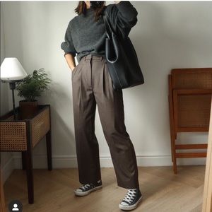 SOLD❤️NWT Zara Cropped Dad Pants